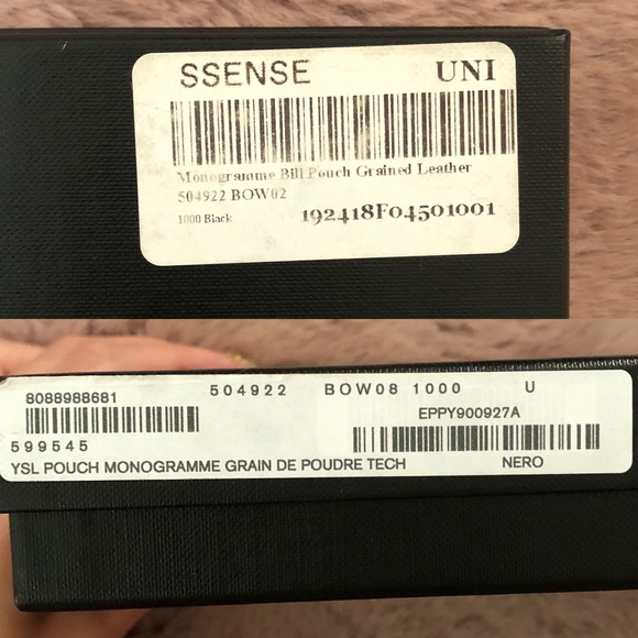 ❌SOLD❌ YSL Monogram Bill Pouch - Picture 10 of 10